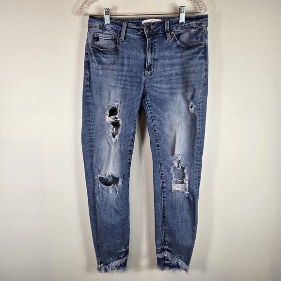 KanCan Denim - KanCan Women's Size 11/29 Distressed Skinny Ankle Jeans
